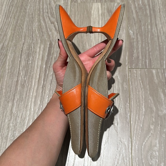 Prada Kitten Heel Mules - Picture 5 of 7